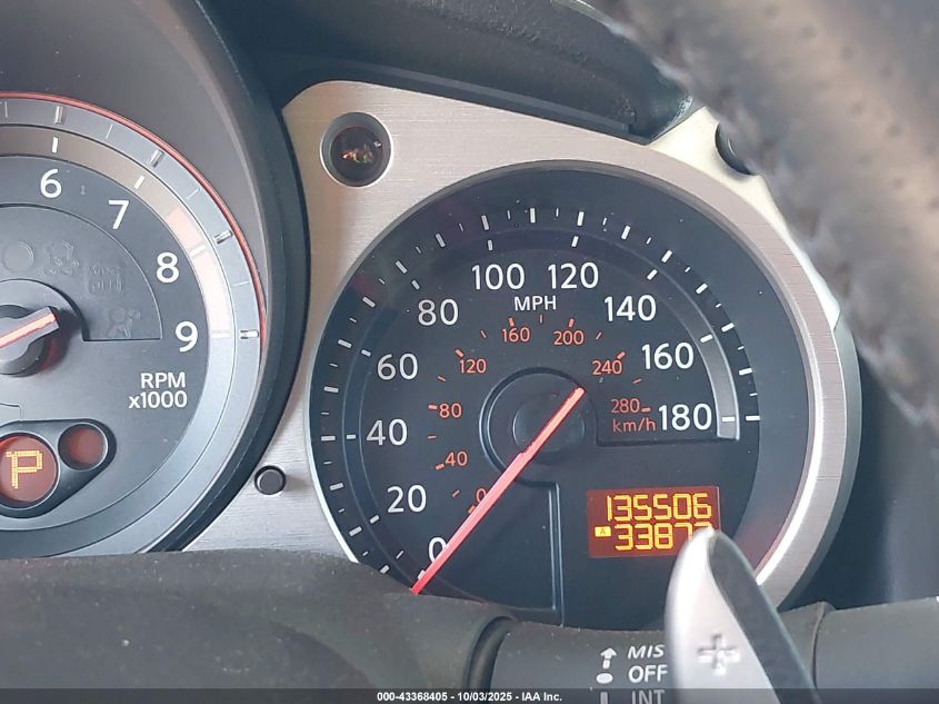 2010 Nissan 370Z Touring VIN: JN1AZ4EH7AM501187 Lot: 43368405