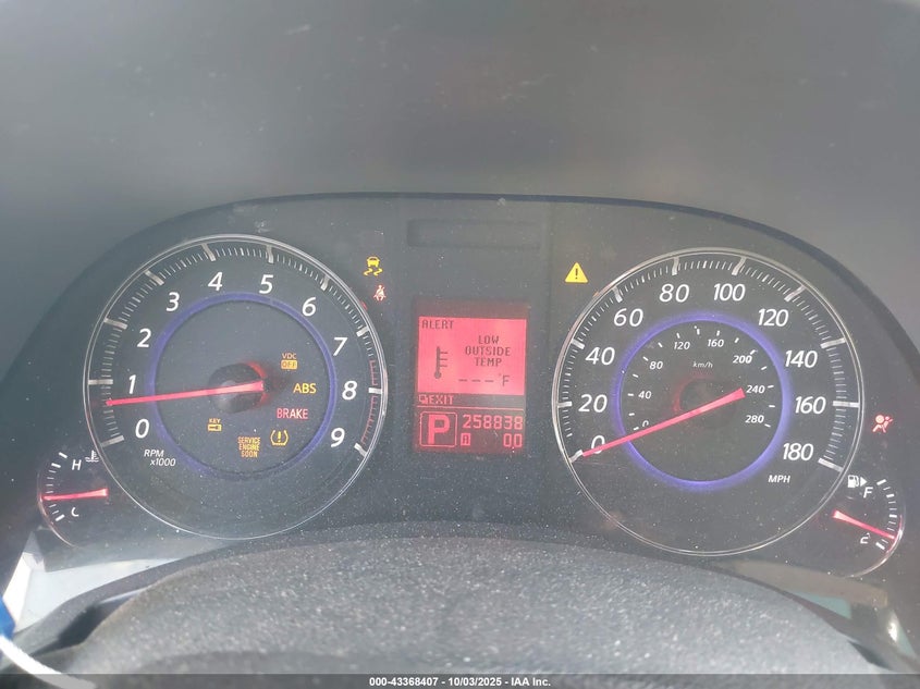 2009 Infiniti Fx35 VIN: JNRAS18U79M102767 Lot: 43368407