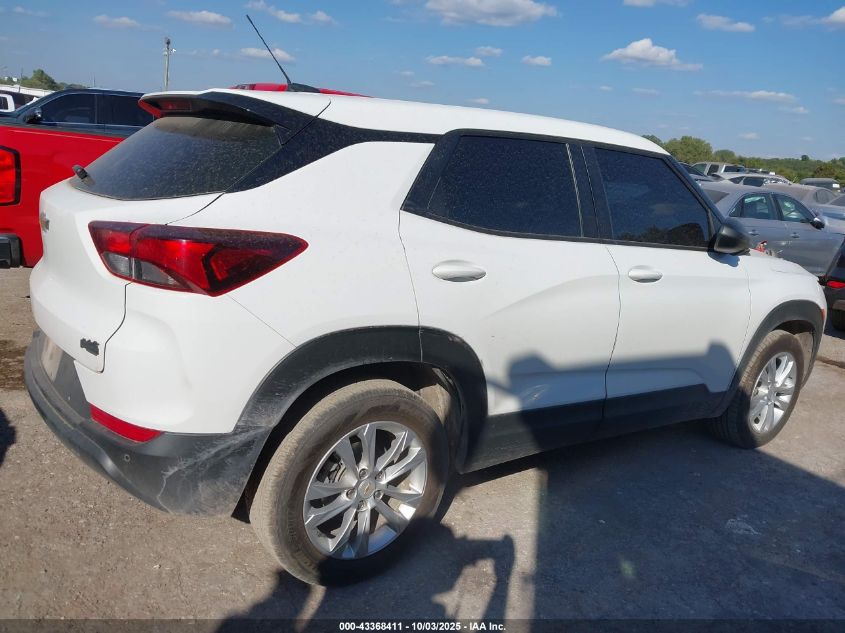 2023 Chevrolet Trailblazer Fwd Ls VIN: KL79MMS27PB079311 Lot: 43368411