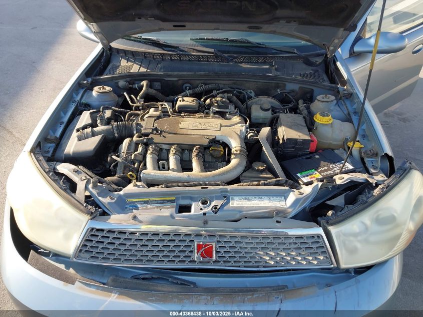 2004 Saturn L300 2 VIN: 1G8JD54R44Y502249 Lot: 43368438