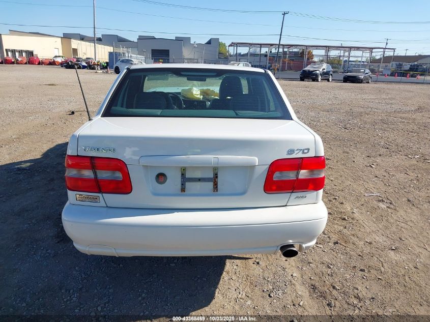1999 Volvo S70 VIN: YV1LT56D6X2579547 Lot: 43368469