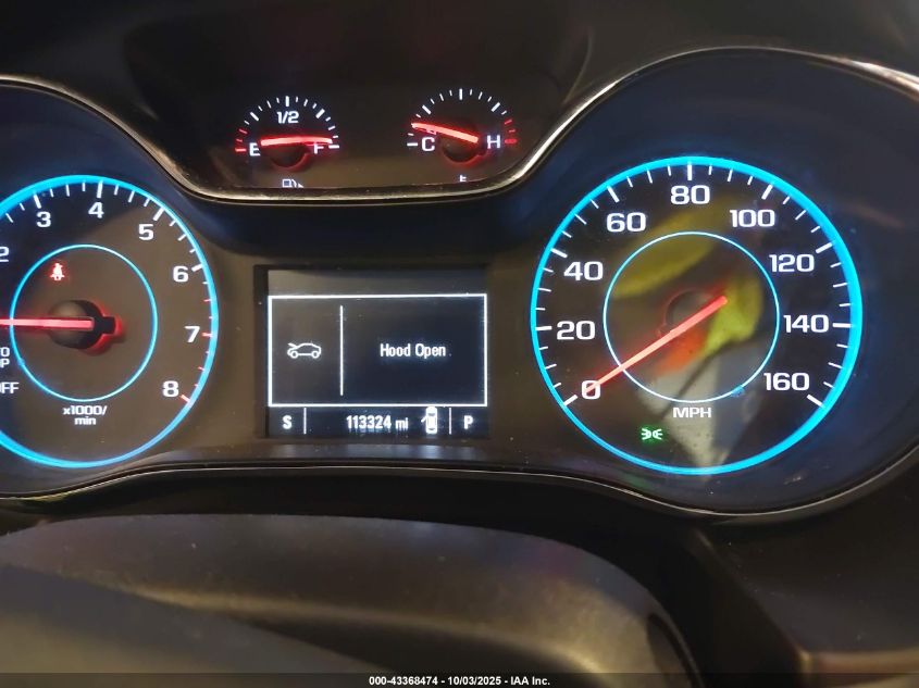 2016 Chevrolet Cruze Lt Auto VIN: 1G1BE5SM1G7260120 Lot: 43368474