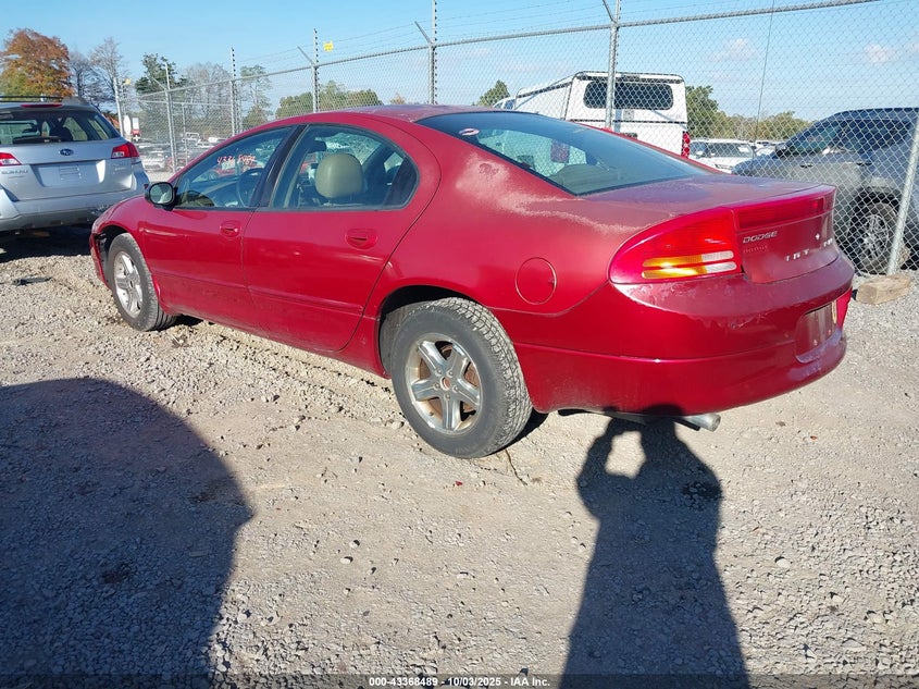 2B3HD56M12H297486 2002 DODGE INTREPID photo no. 3
