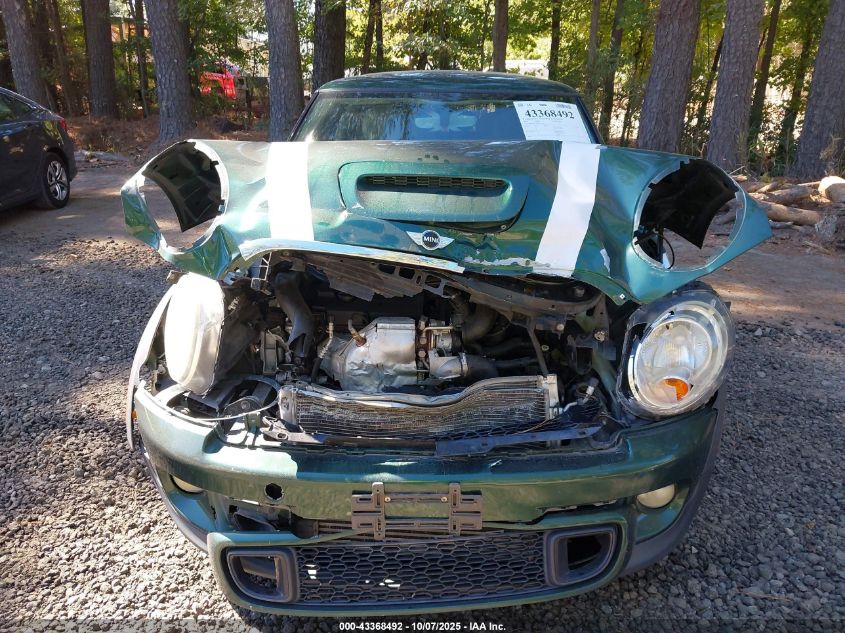 2011 Mini Cooper S VIN: WMWSV3C5XBTY12732 Lot: 43368492