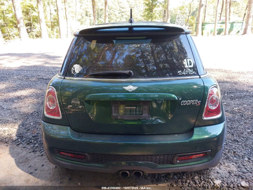 2011 Mini Cooper S VIN: WMWSV3C5XBTY12732 Lot: 43368492