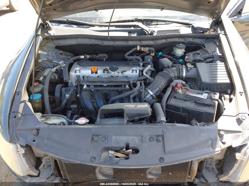 2008 Honda Accord 2.4 Lx VIN: JHMCP26368C011339 Lot: 43368508