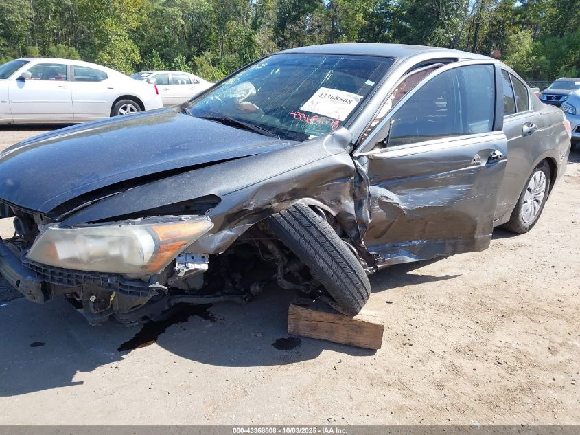 2008 Honda Accord 2.4 Lx VIN: JHMCP26368C011339 Lot: 43368508