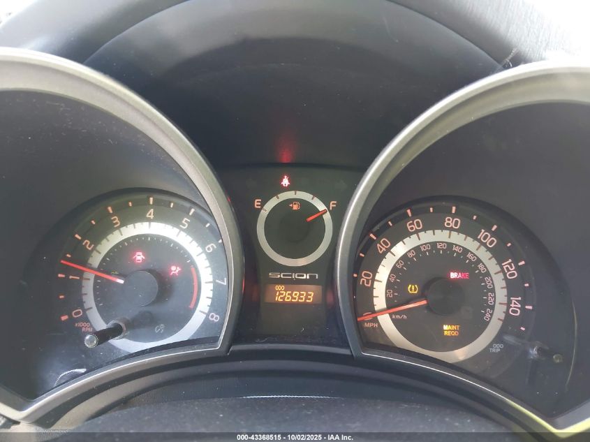 2011 Scion Tc VIN: JTKJF5C7XB3020713 Lot: 43368515