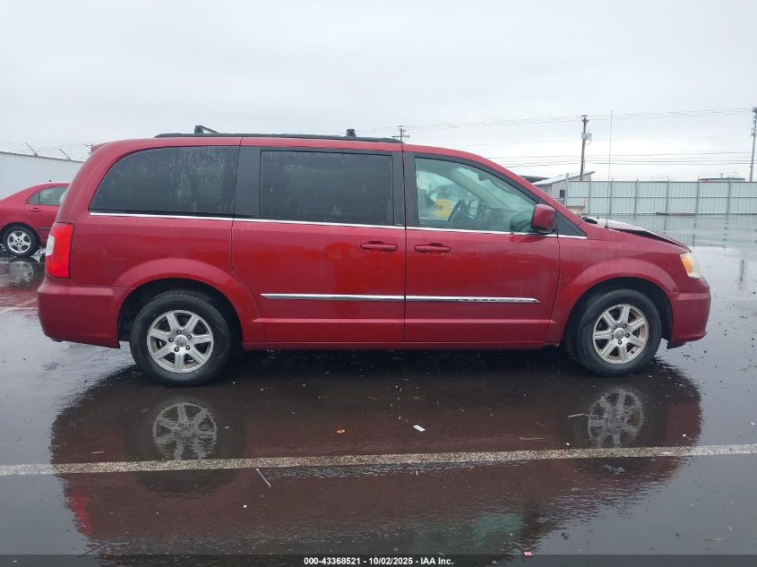 2012 Chrysler Town & Country Touring VIN: 2C4RC1BG4CR353480 Lot: 43368521