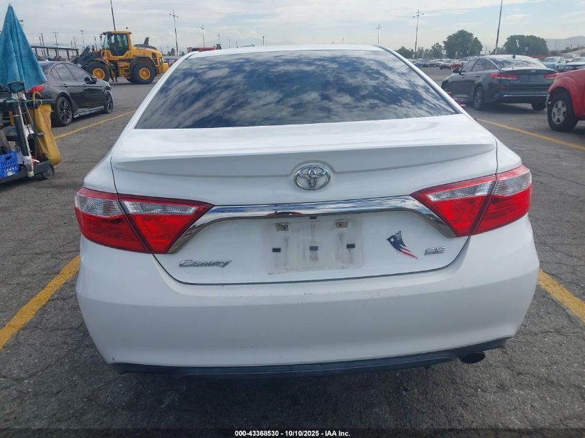 2016 Toyota Camry Se VIN: 4T1BF1FK0GU138710 Lot: 43368530