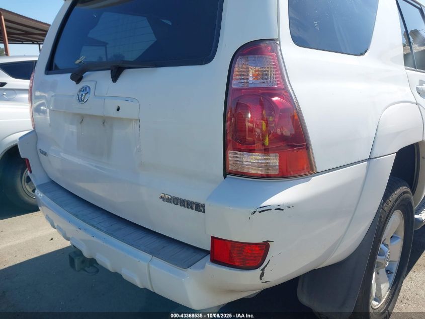 2005 Toyota 4Runner Sr5 V6 VIN: JTEZU14R858031964 Lot: 43368535