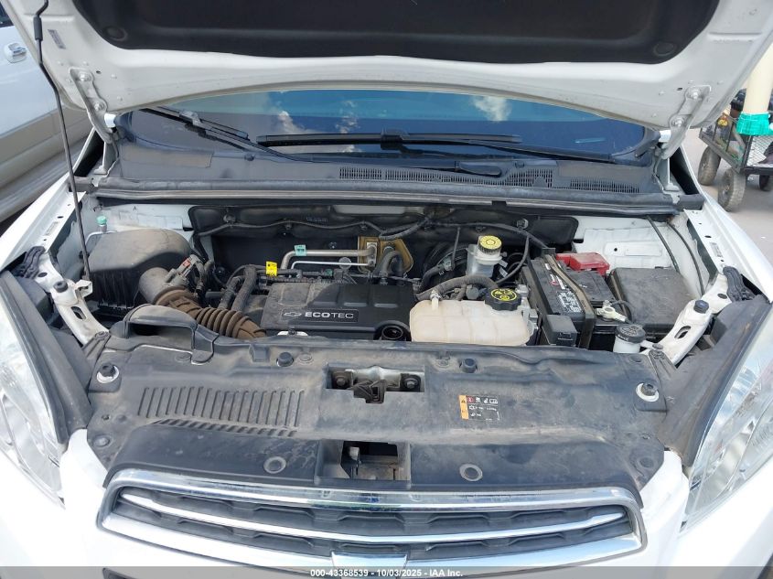 2016 Chevrolet Trax 1Ls VIN: KL7CJKSB7GB672749 Lot: 43368539