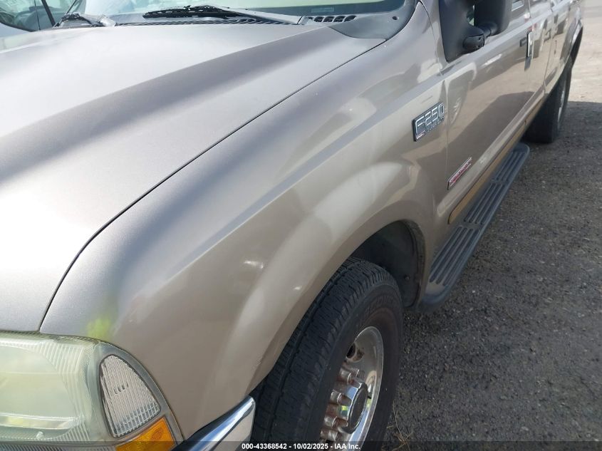 2004 Ford F-250 Lariat/Xl/Xlt VIN: 1FTNX20P74ED57839 Lot: 43368542