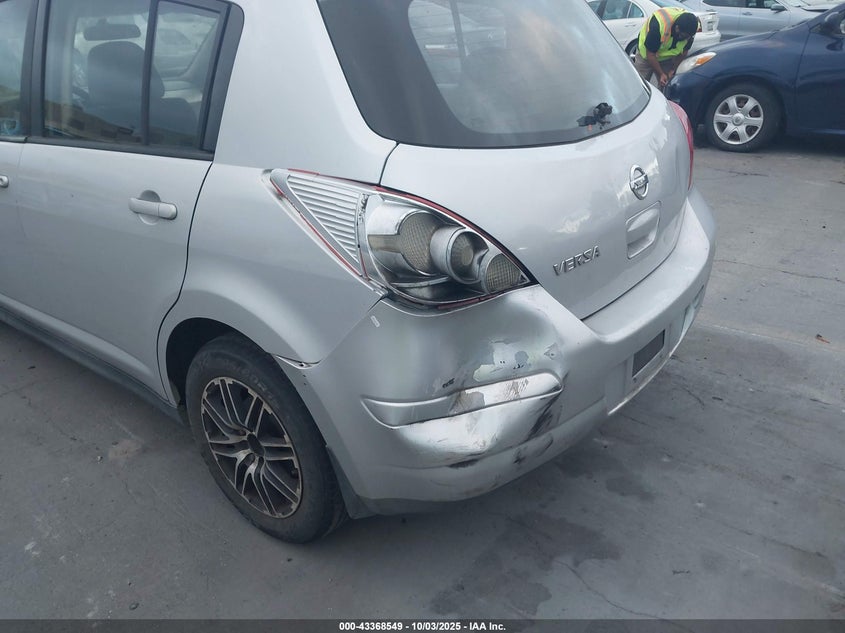 2008 Nissan Versa 1.8S VIN: 3N1BC13E48L400710 Lot: 43368549