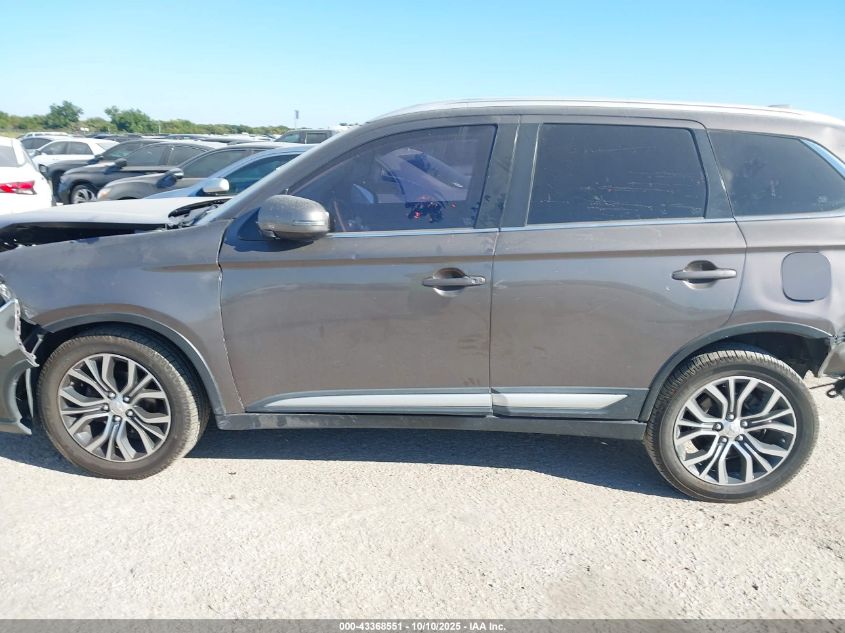 2017 Mitsubishi Outlander Se VIN: JA4AD3A35HZ001990 Lot: 43368551