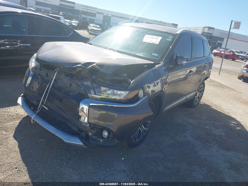 Vin: ja4ad3a35hz001990, lot: 43863285, mitsubishi outlander se/sel 20172
