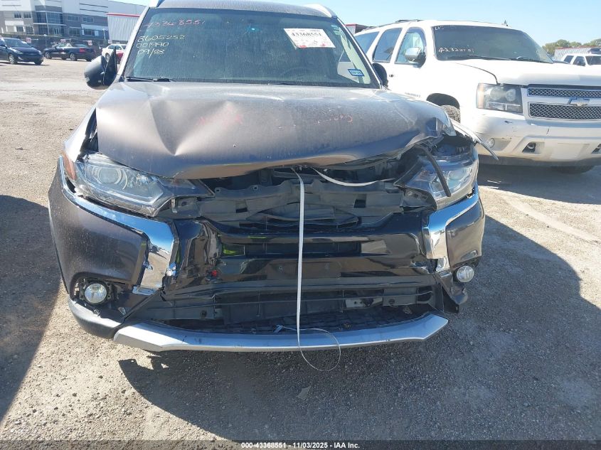 2017 Mitsubishi Outlander Se VIN: JA4AD3A35HZ001990 Lot: 43368551