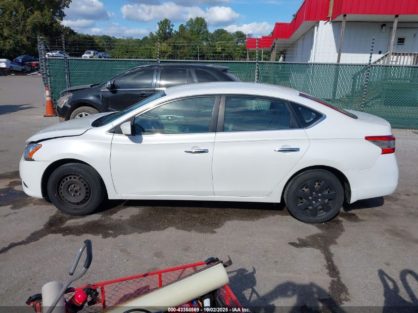 2014 Nissan Sentra S VIN: 3N1AB7AP5EL681420 Lot: 43368569