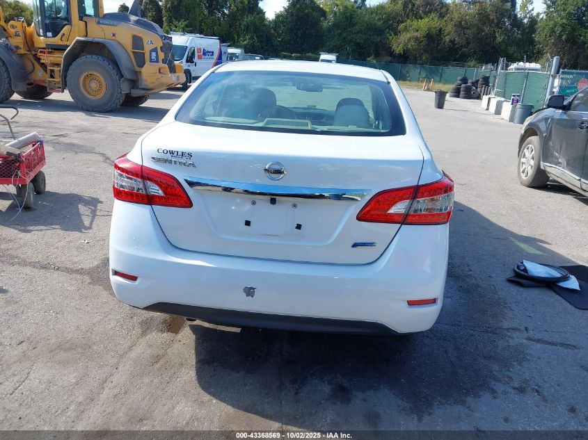 2014 Nissan Sentra S VIN: 3N1AB7AP5EL681420 Lot: 43368569