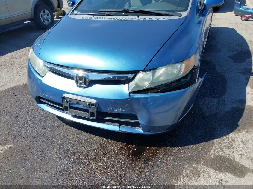 2008 Honda Civic Lx VIN: 2HGFA16568H526707 Lot: 43368615
