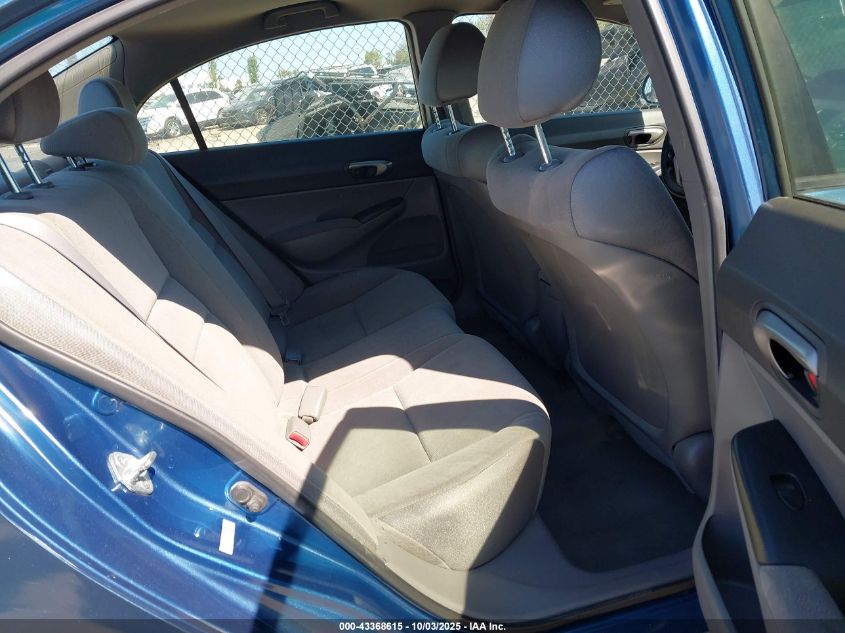 2008 Honda Civic Lx VIN: 2HGFA16568H526707 Lot: 43368615