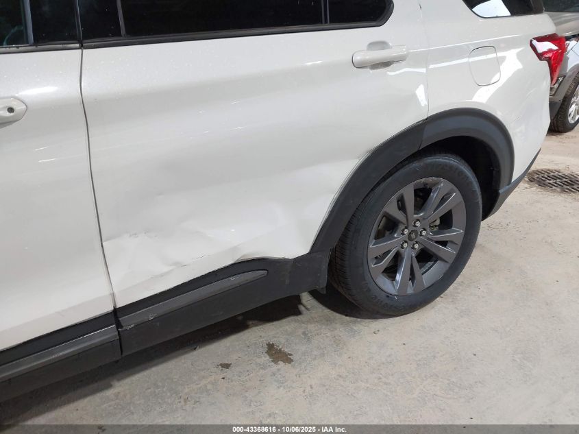 2023 Ford Explorer Xlt VIN: 1FMSK7DH3PGA95453 Lot: 43368616