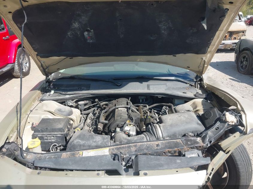 2010 Dodge Charger VIN: 2B3AA4CT0AH161638 Lot: 43368664