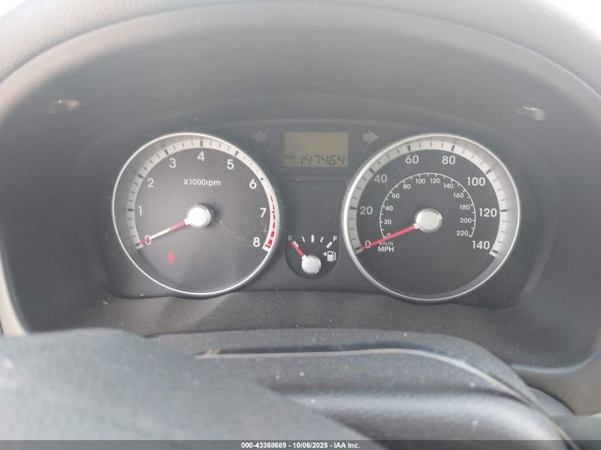 2009 Hyundai Accent Gls VIN: KMHCN46C89U301351 Lot: 43368689