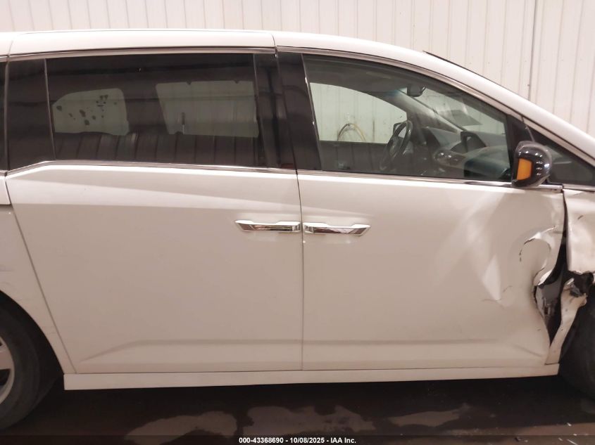 2011 Honda Odyssey Touring/Touring Elite VIN: 5FNRL5H91BB028649 Lot: 43368690