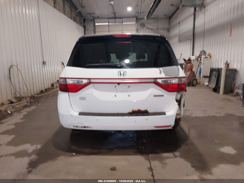 2011 Honda Odyssey Touring/Touring Elite VIN: 5FNRL5H91BB028649 Lot: 43368690