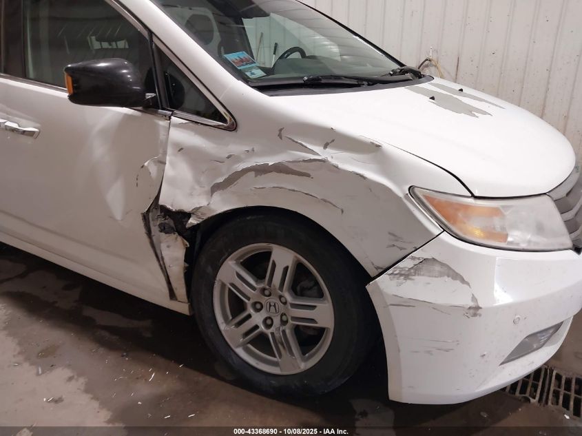 2011 Honda Odyssey Touring/Touring Elite VIN: 5FNRL5H91BB028649 Lot: 43368690
