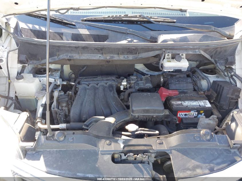 2016 Nissan Nv200 Sv VIN: 3N6CM0KN3GK691762 Lot: 43368712