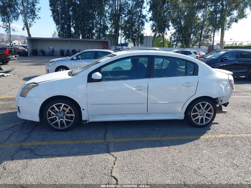 2007 Nissan Sentra Se-R Spec V VIN: 3N1CB61E47L713214 Lot: 43368713