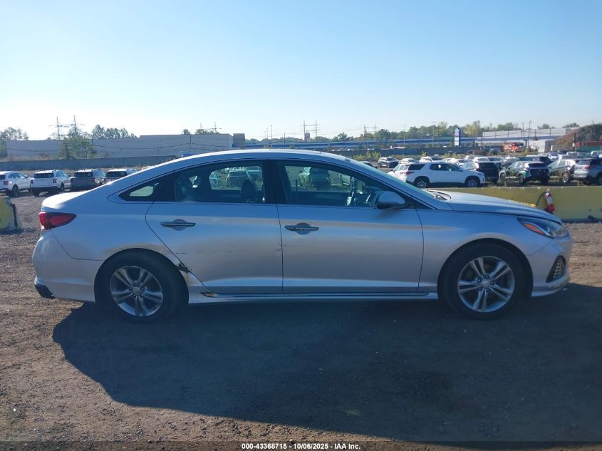 2018 Hyundai Sonata Sport+ VIN: 5NPE34AF0JH713640 Lot: 43368715