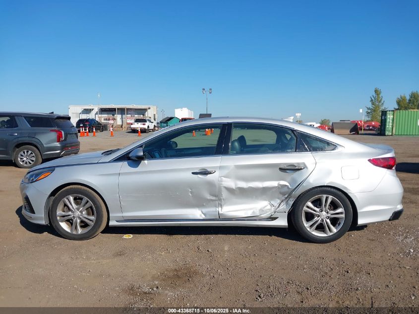 2018 Hyundai Sonata Sport+ VIN: 5NPE34AF0JH713640 Lot: 43368715