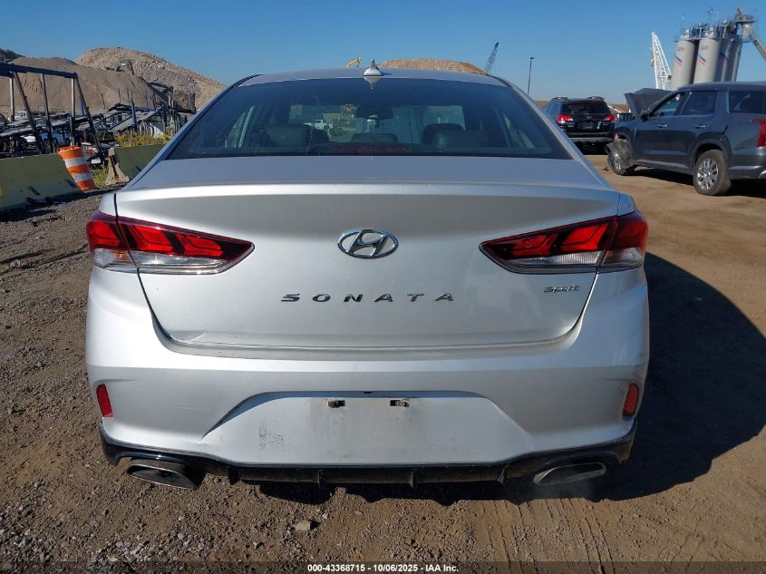 2018 Hyundai Sonata Sport+ VIN: 5NPE34AF0JH713640 Lot: 43368715