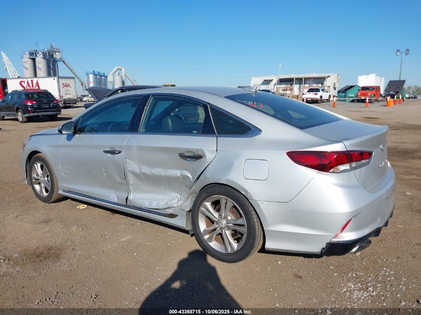 2018 Hyundai Sonata Sport+ VIN: 5NPE34AF0JH713640 Lot: 43368715