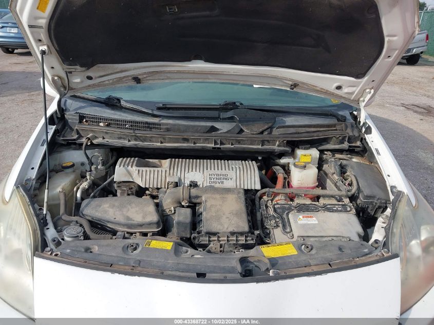 2010 Toyota Prius Ii VIN: JTDKN3DU5A0014275 Lot: 43368722