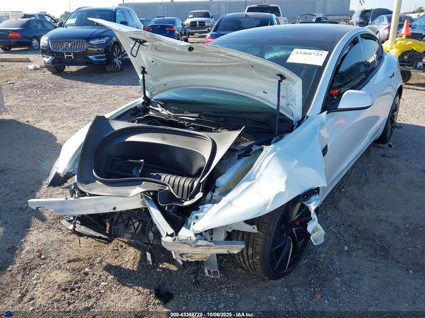 2025 Tesla Model 3 Performance VIN: 5YJ3E1ET4SF028427 Lot: 43368725