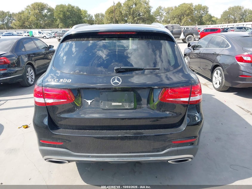 2016 Mercedes-Benz Glc 300 VIN: WDC0G4JB6GF107252 Lot: 43368745