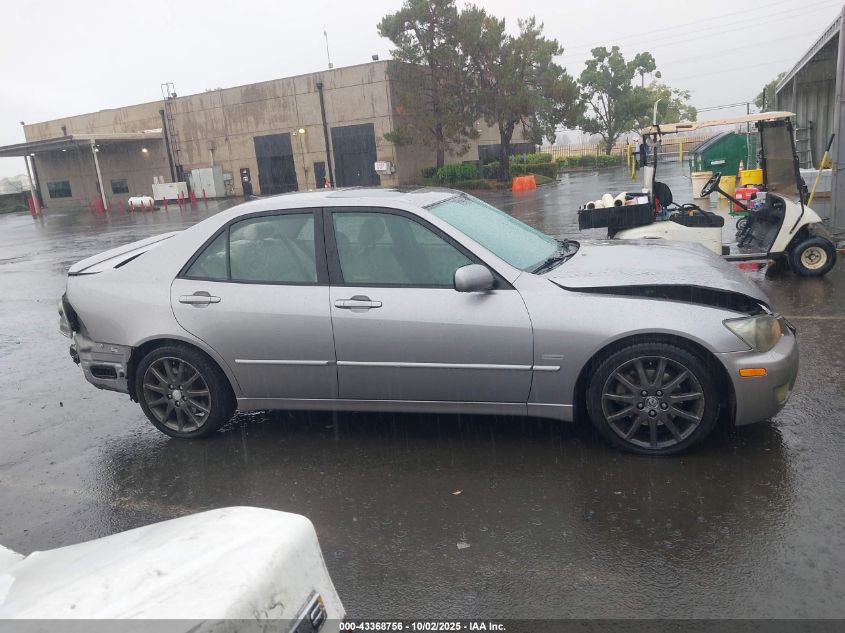 2004 Lexus Is 300 VIN: JTHBD192440090653 Lot: 43368756