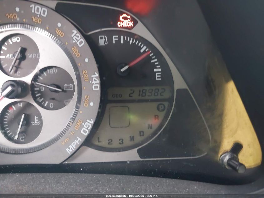 2004 Lexus Is 300 VIN: JTHBD192440090653 Lot: 43368756