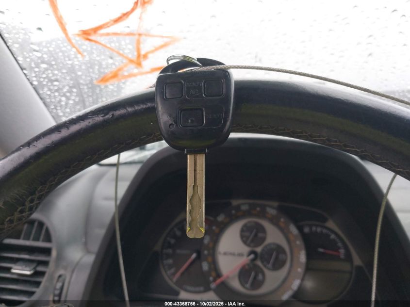 2004 Lexus Is 300 VIN: JTHBD192440090653 Lot: 43368756