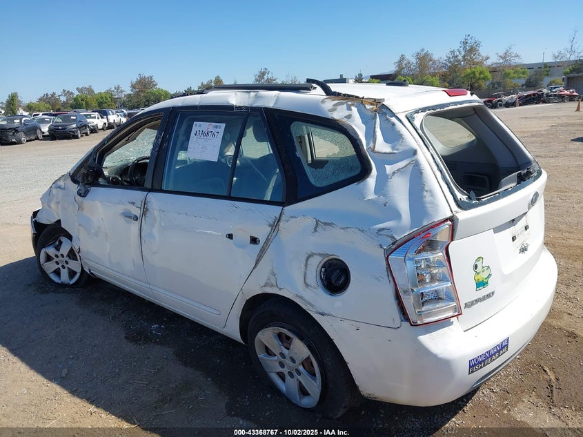 2009 Kia Rondo Lx VIN: KNAFG529X97263046 Lot: 43368767