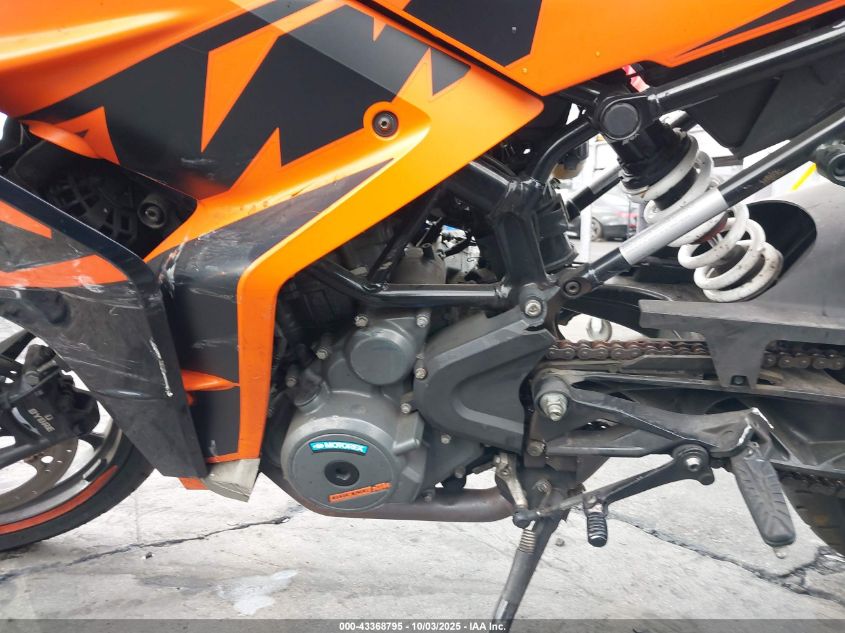 2022 Ktm 390 Rc VIN: MD2JYJ408NC210522 Lot: 43368795
