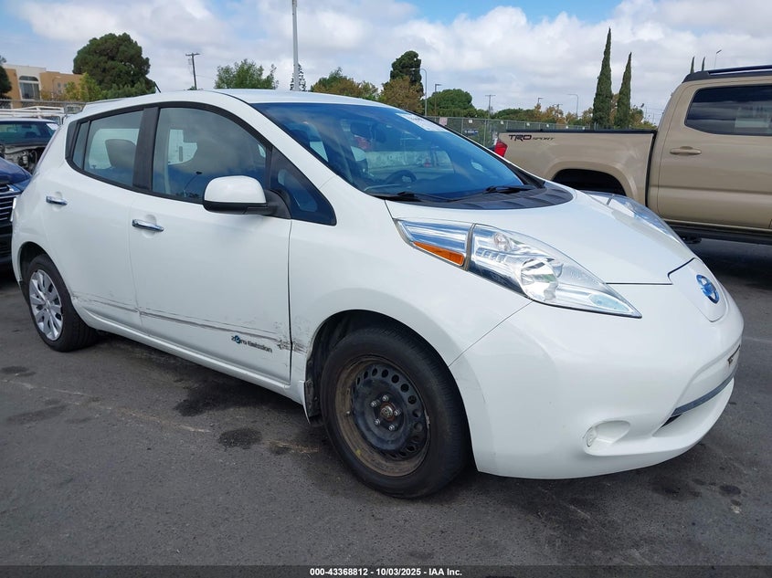 2017 NISSAN LEAF S - 1N4BZ0CP5HC300088
