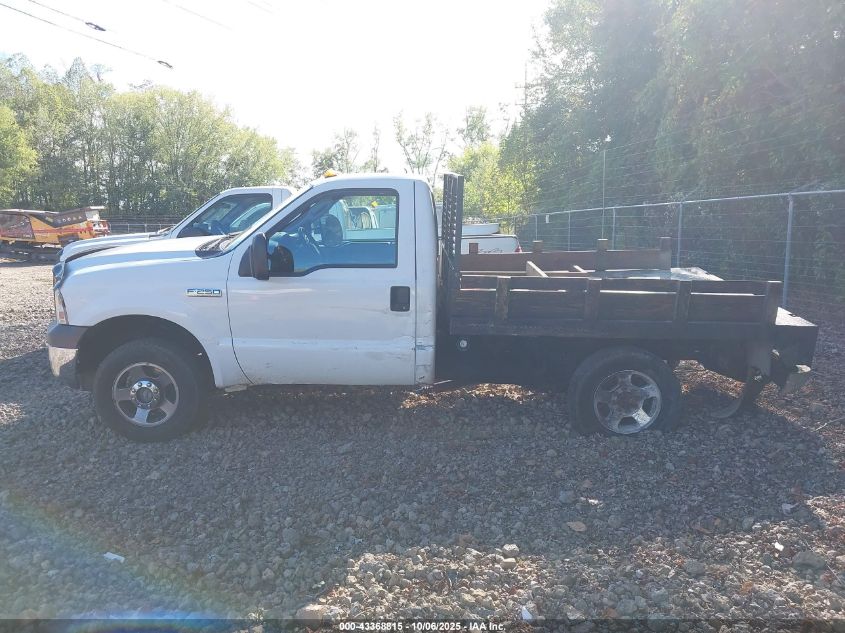 2005 Ford F-250 Xl/Xlt VIN: 1FTNF21555EA09040 Lot: 43368815