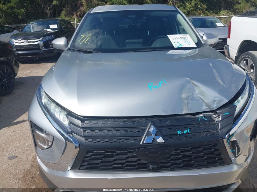 2025 Mitsubishi Eclipse Cross Black Edition S-Awc/Se S-Awc/Sel S-Awc VIN: JA4ATWAA6SZ008831 Lot: 43368821