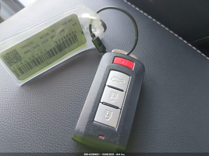 2025 Mitsubishi Eclipse Cross Black Edition S-Awc/Se S-Awc/Sel S-Awc VIN: JA4ATWAA6SZ008831 Lot: 43368821