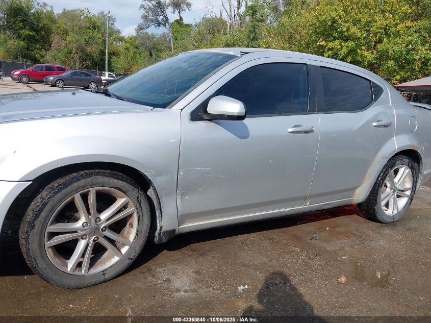 2011 Dodge Avenger Mainstreet VIN: 1B3BD1FG3BN519736 Lot: 43368840